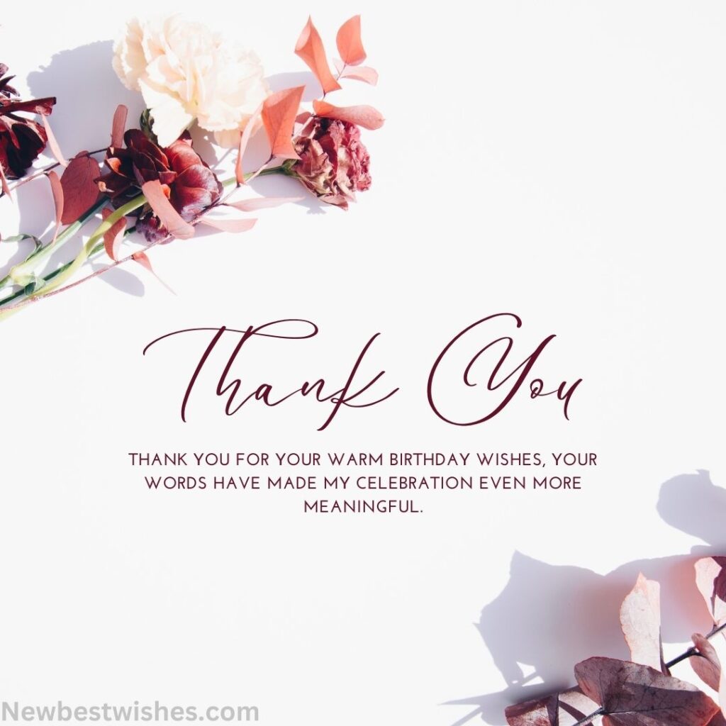 Thank You Everyone For The Wonderful Birthday Wishes images