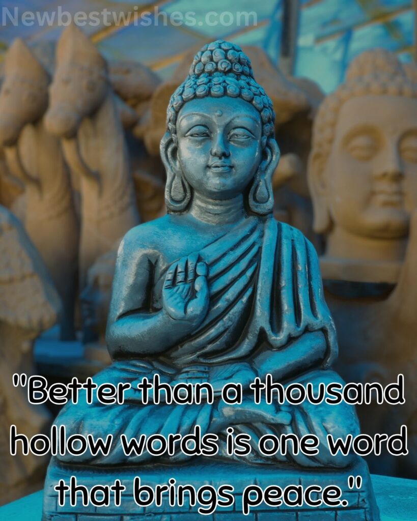 15 Better than a thousand hollow words is one word that brings peace 1