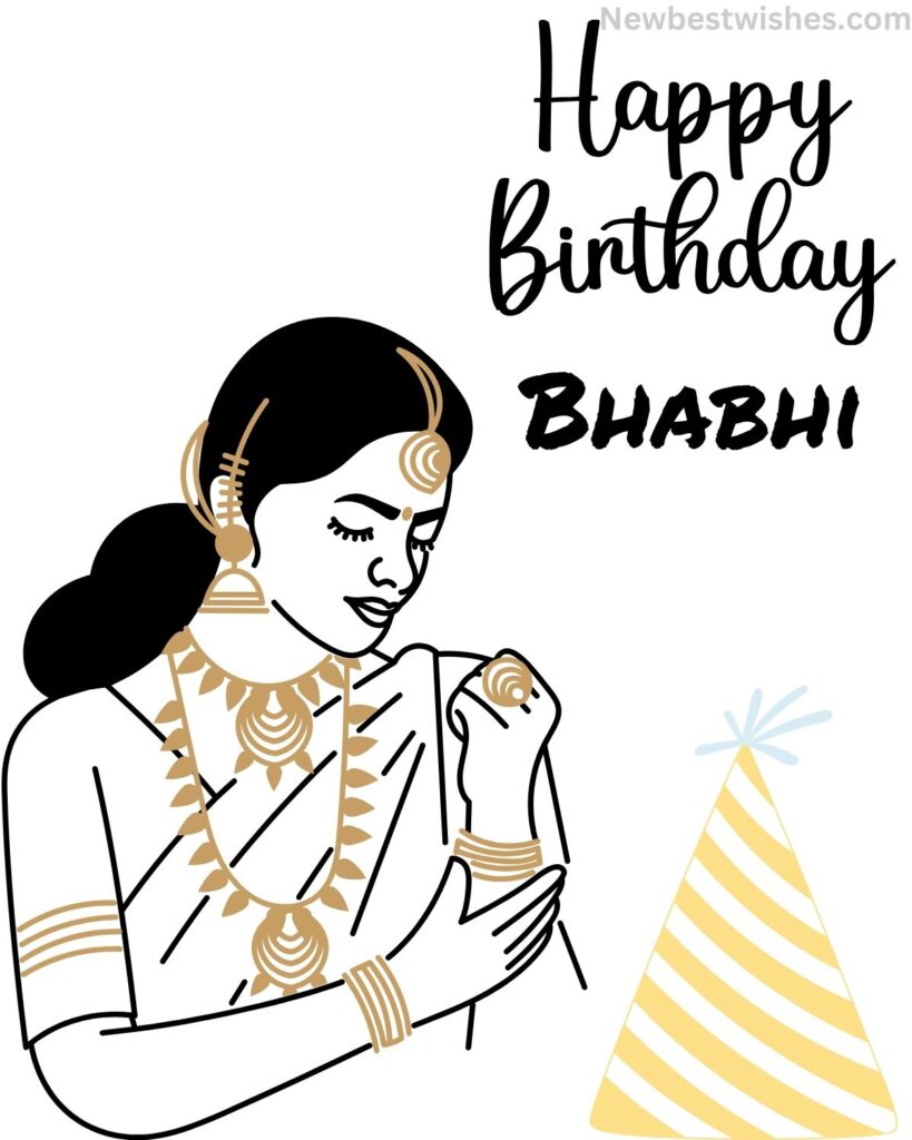 Happy Birthday Wishes For Bhabhi Image